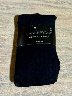 Lane Bryant Black Diamond Mesh Tights Plus Size EF (255-325 Pounds)